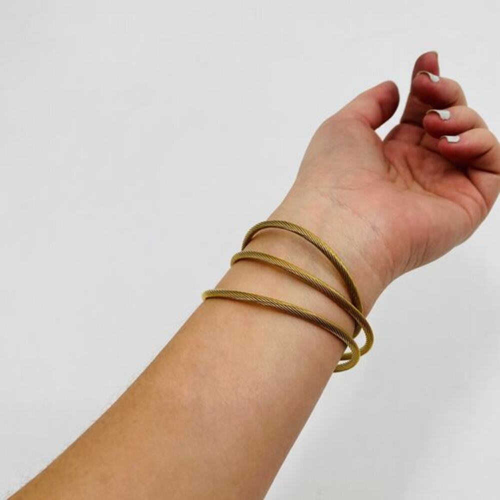 Gold Rope‎ Style bracelet set - Picture 2 of 5